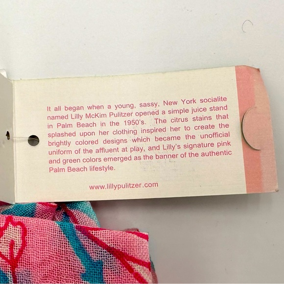 NWT Lilly Pulitzer Delta Gamma Murfette Scarf - Picture 5 of 6
